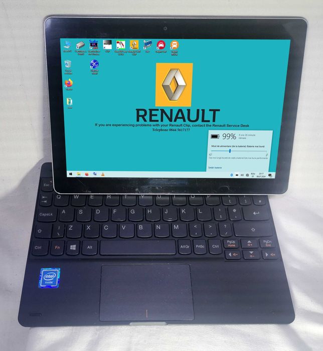 Tableta Laptop Lenovo cu touch screen 2 in 1 bateria 8 ore 30