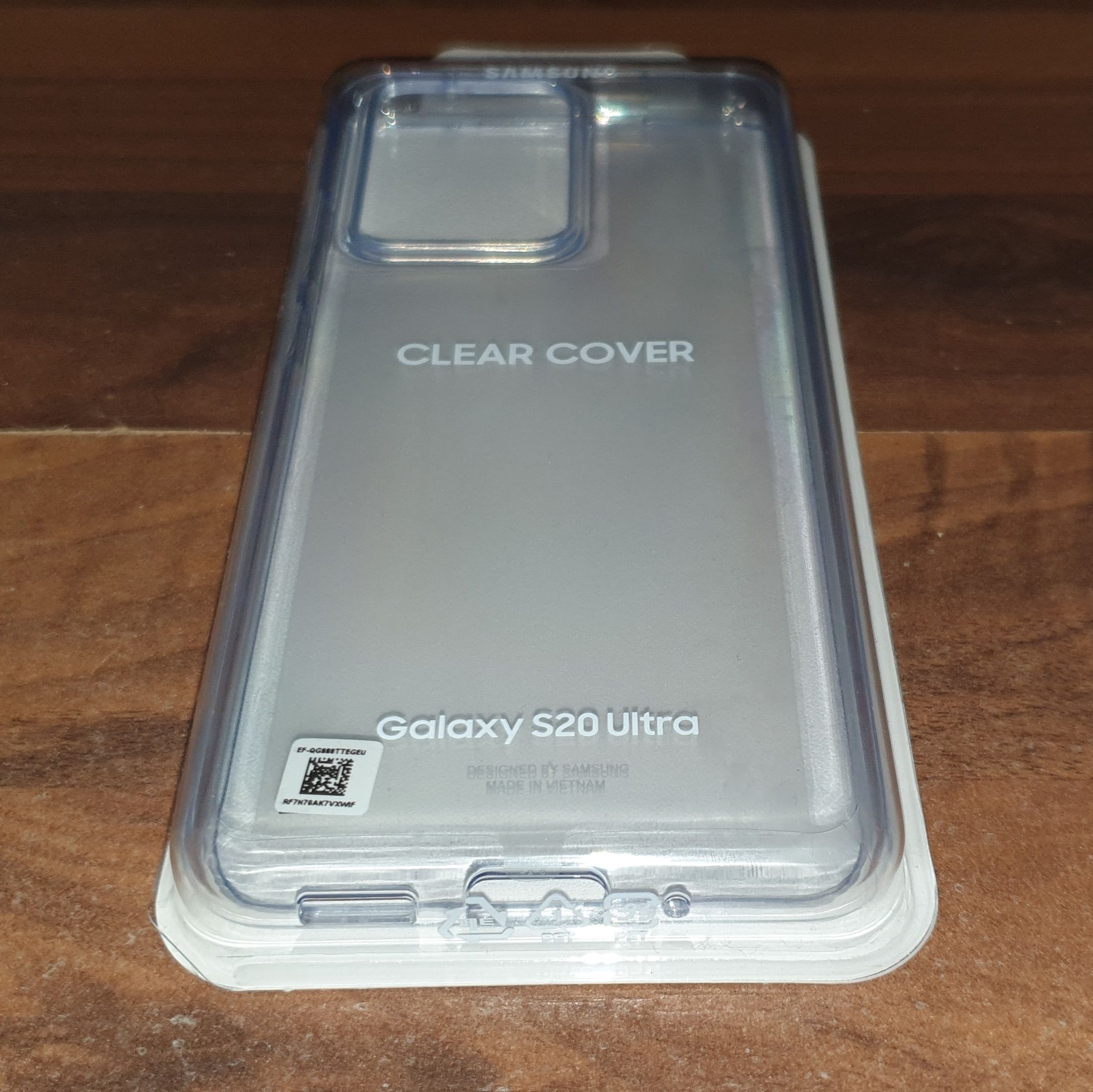 Husa silicon originala Samsung Clear Cover S20 Ultra S20 Ultra 5G G988