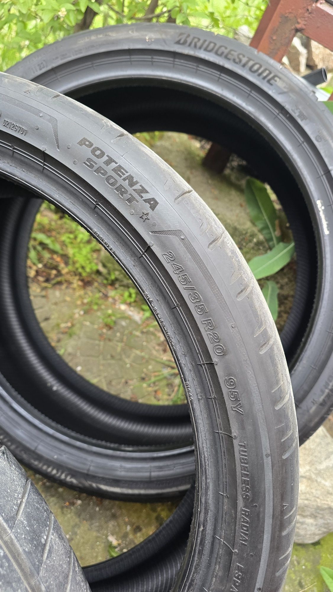 Продавам гуми Bridgestone Potenza Sort Спорт пакет!