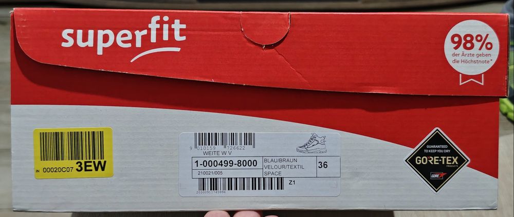 Детски зимни боти Superfit с Gore-tex