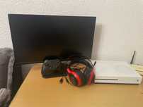 Vand xbox one, controller, monitor si casti