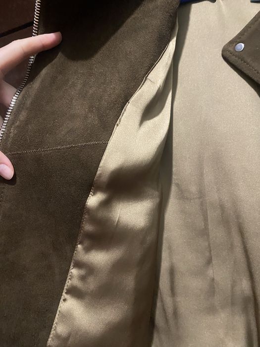 дамско яке Massimo Dutti от естествен велур