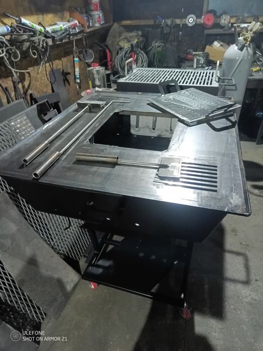 Gratar cu plita si gratar normal...