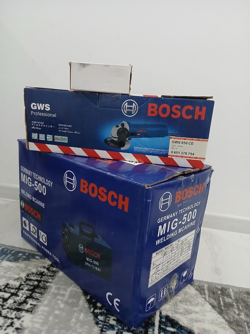 Yangi BOSCH Professional asboblar to‘plami – Ishlatilmagan!