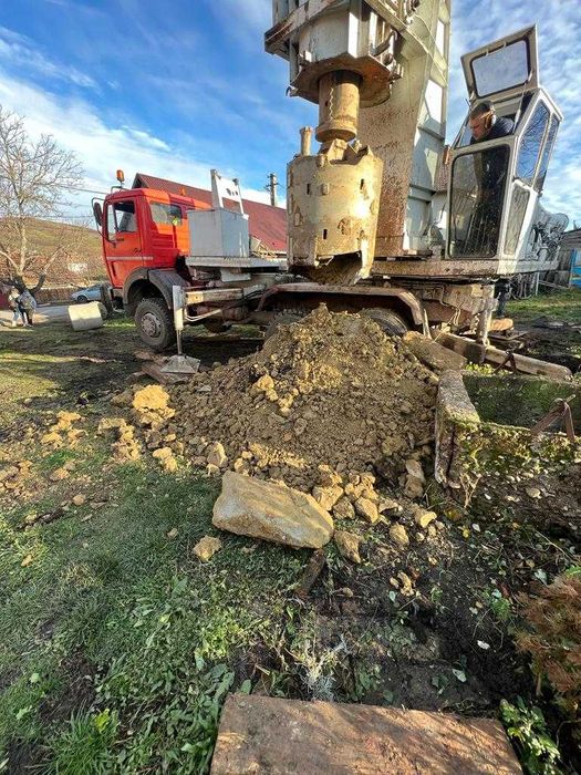 Foraje FÂNTÂNI - Piloți