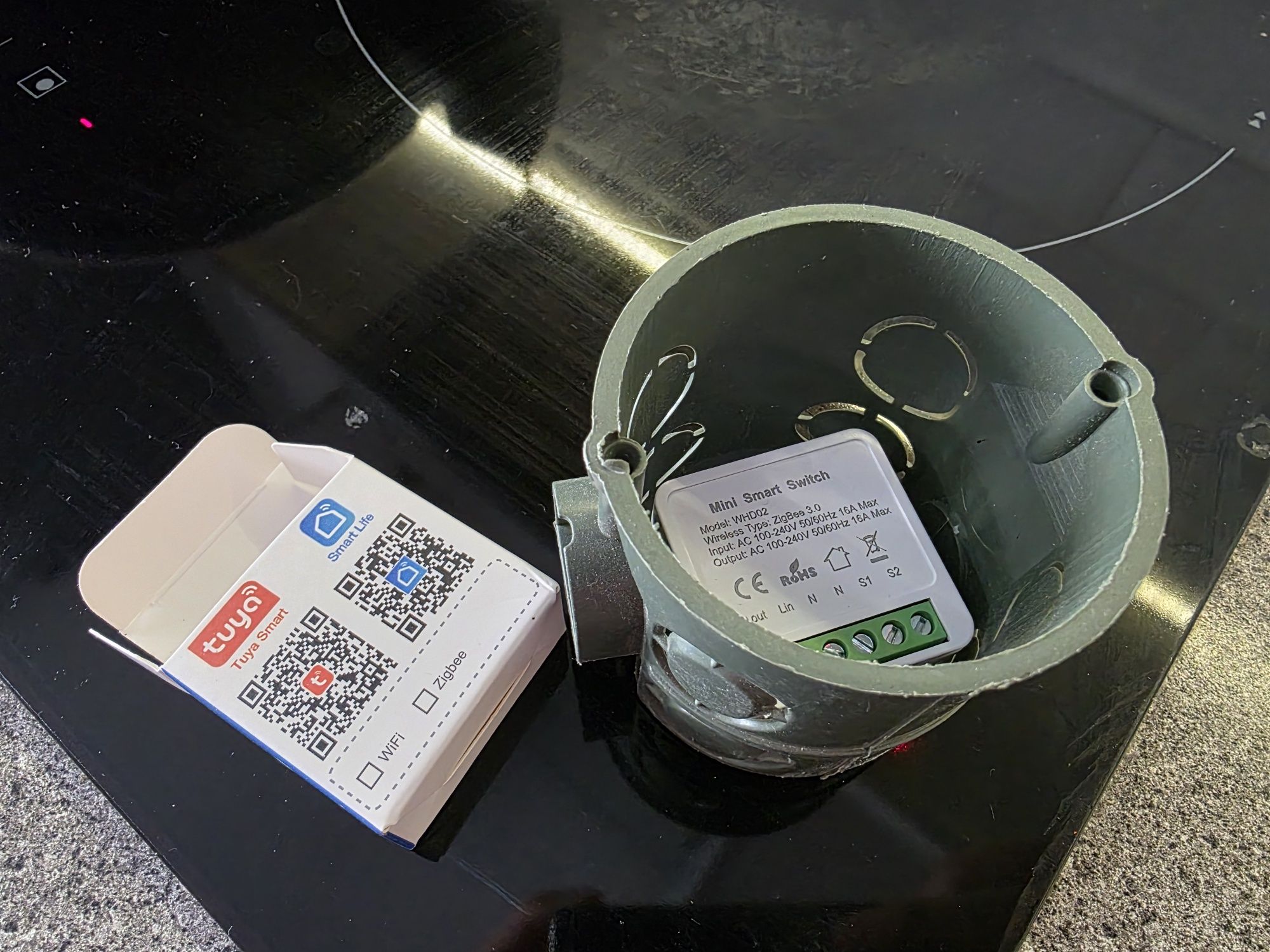 Zigbee 3.0 реле Tuya iHSW02, Aubess TMZ02