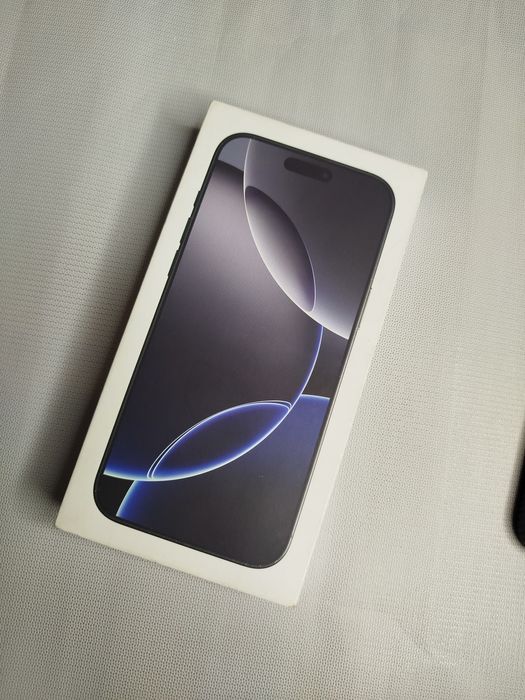Срочно продам iPhone 16 Pro Max 256Gb Black Titanium, 100%, 27 циклов