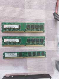 Оперативная память DDR2, кабель, интернет кабель.