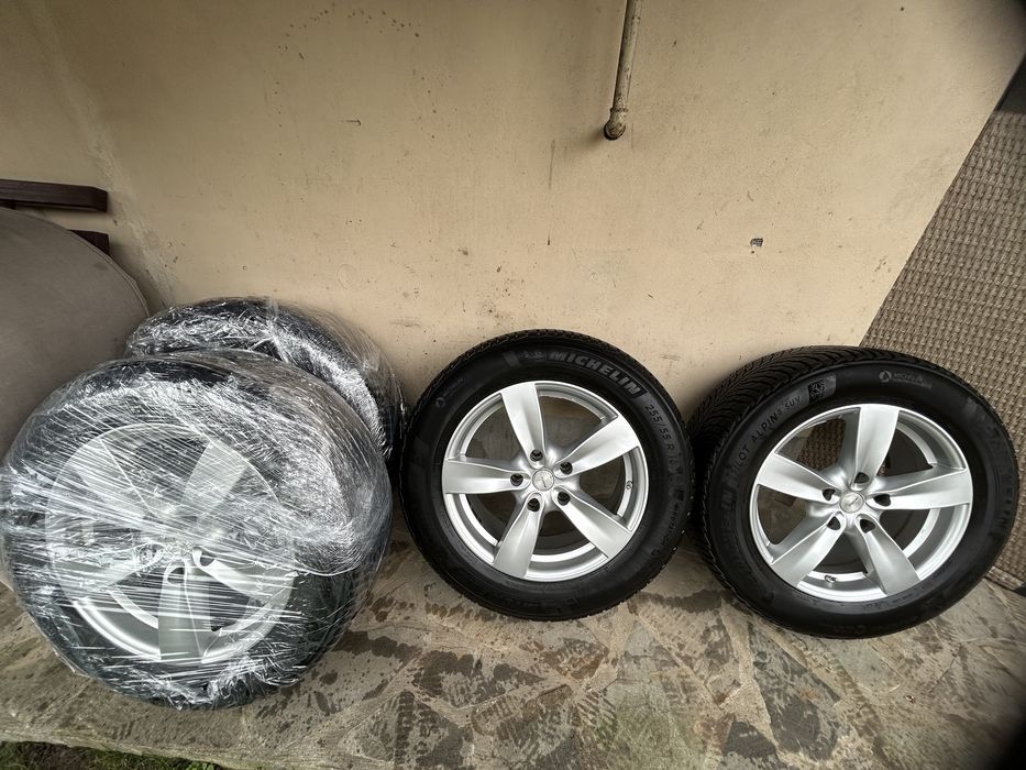 Jante originale Touareg pe 18 cu cauciucuri iarna