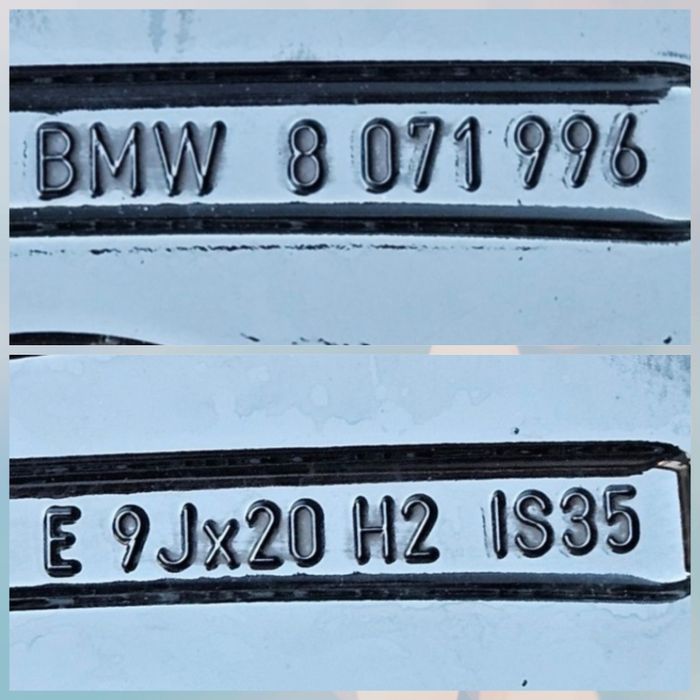 Jante BMW X5 G05 X6 G06 M pachet 275 45 20 Bridgestone M+S DOT 2024