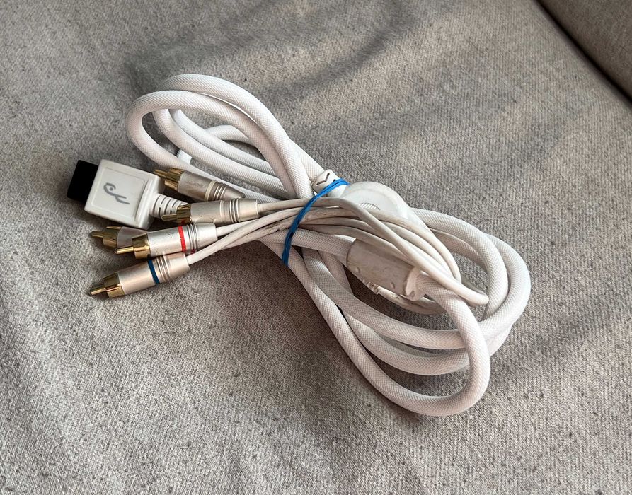 Cablu component premium Nintendo Wii  – conector RCA de calitate