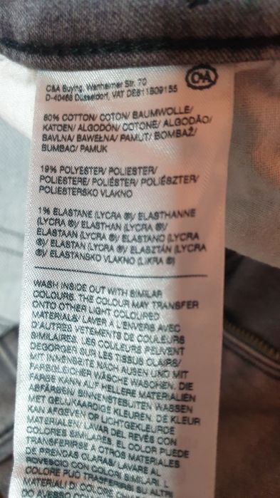 Blugi originali C&A Barbati elastici Model Nou nr 33 34 35
