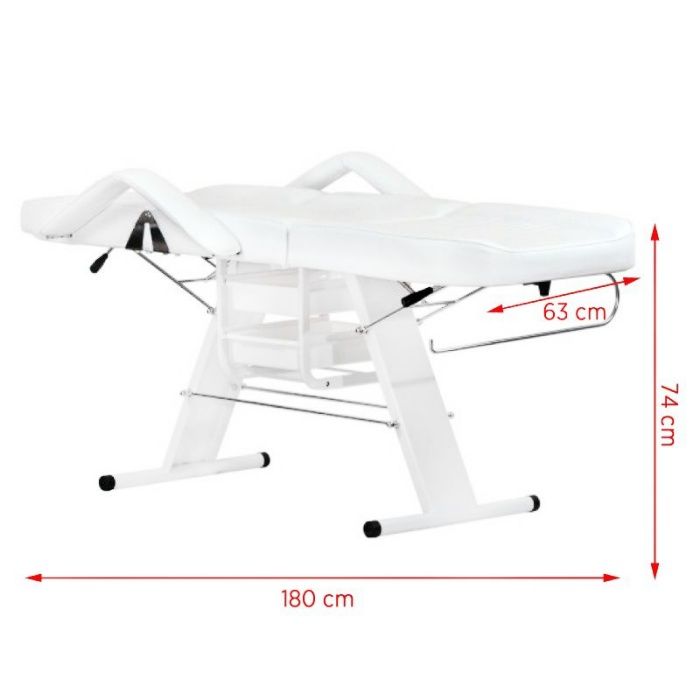 Pat, scaun cosmetica, masaj profesional + suport rola hartie