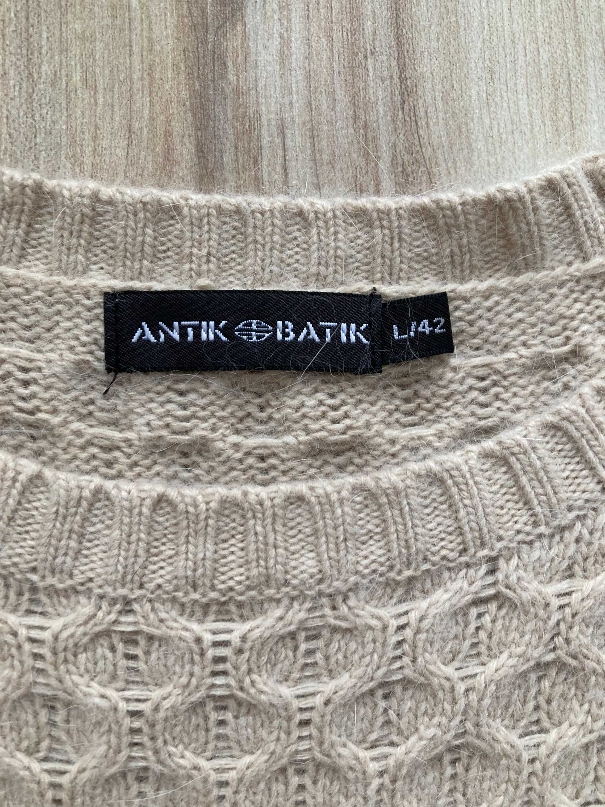 Antik Batik 100% Angora женски пуловер от ангора размер 42 / L
