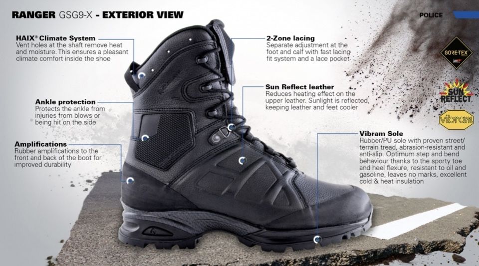 Haix Ranger GSG9-X