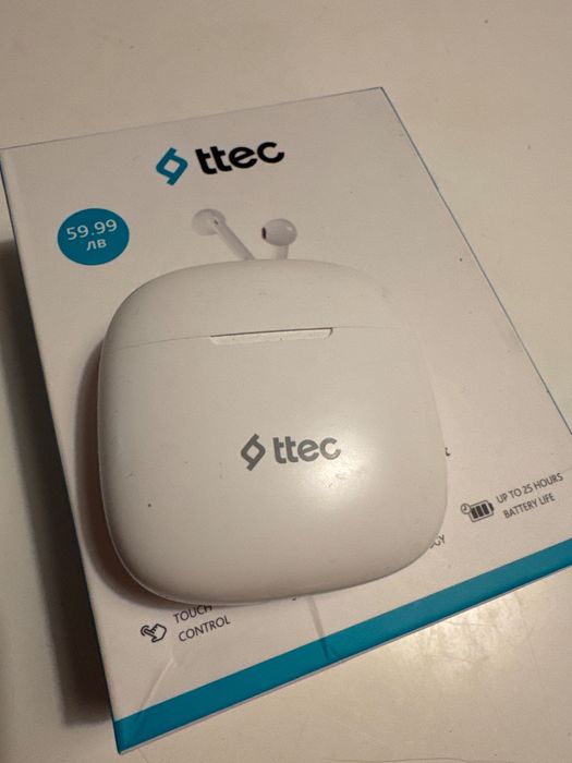 НОВИ Wireless Bluetoth Безжични Слушалки ttec