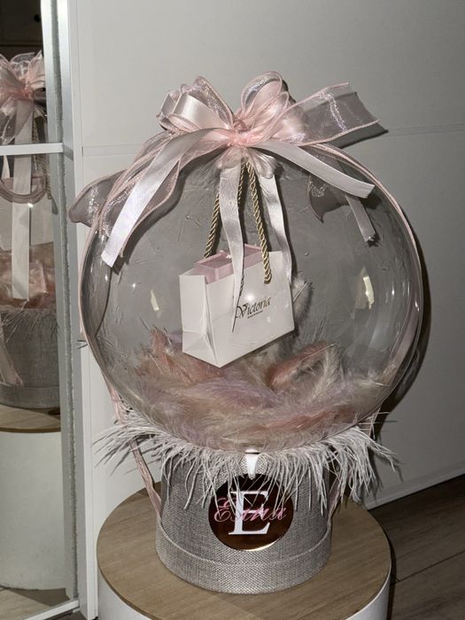 Бобо балон за бебе, подарък за рожден ден, украса за погача/изписване