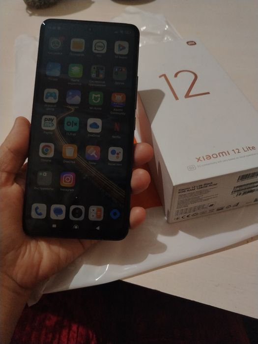 Xiomi 12 lite  128 tali