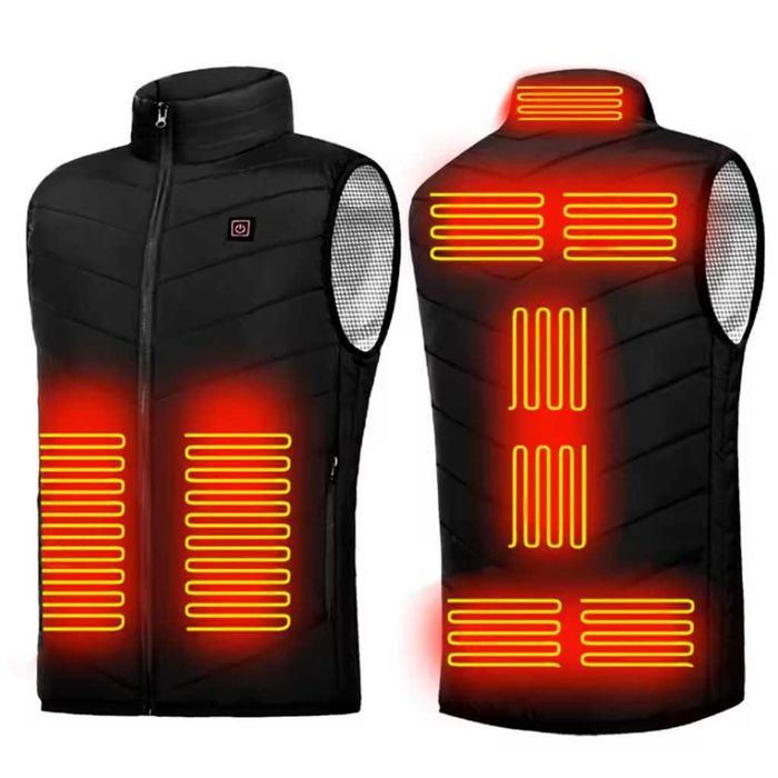 Електрически отопляем елек за зимния период с USB захранване - Unisex