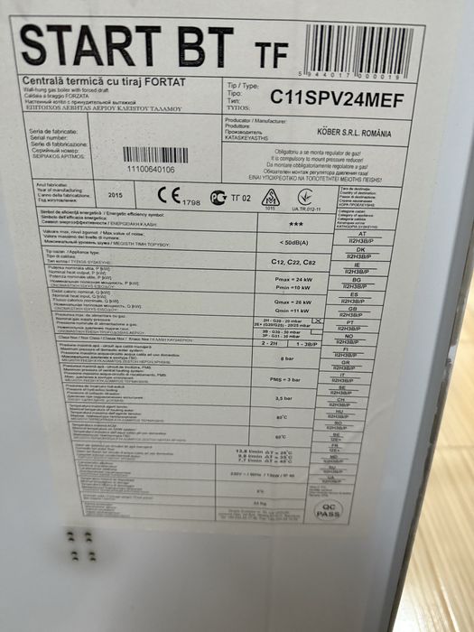 Centrala termica Start BT kober