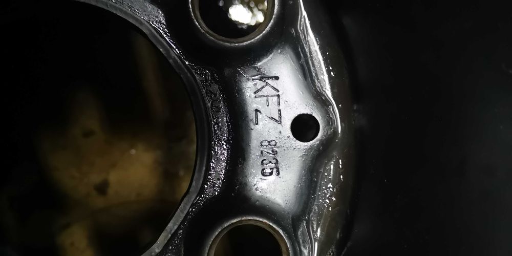 2 бр. железни джанти оригинални за Mercedes 5 1/2 J x 15H2 ET42