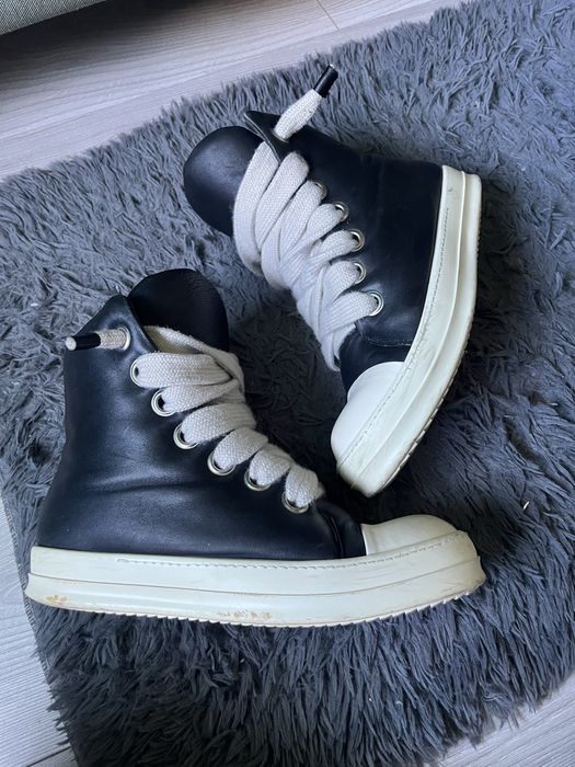 Rick Owens Ramones Puffer Leather Jumbo 42