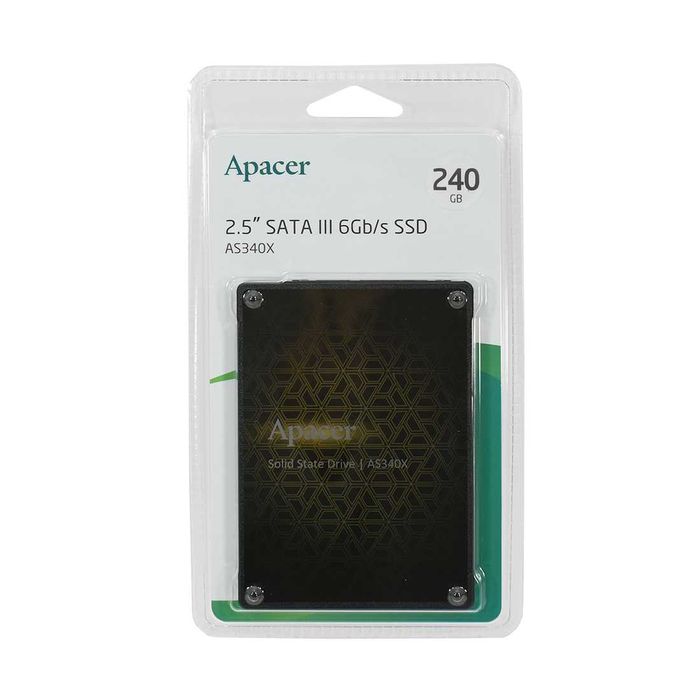 SSD накопитель 240 Gb Apacer Panther AS340X, 2.5", SATA III