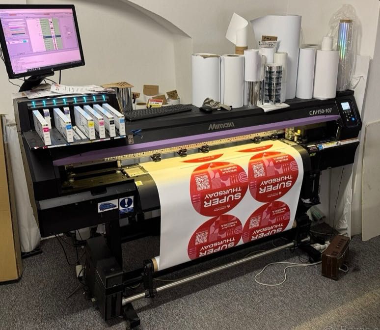 Принтиране на ваши проекти, модели, стикери и д-р .