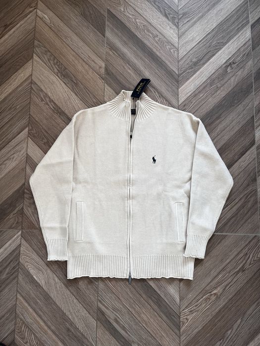 Polo Ralph Lauren Driver’s cu fermoar crem