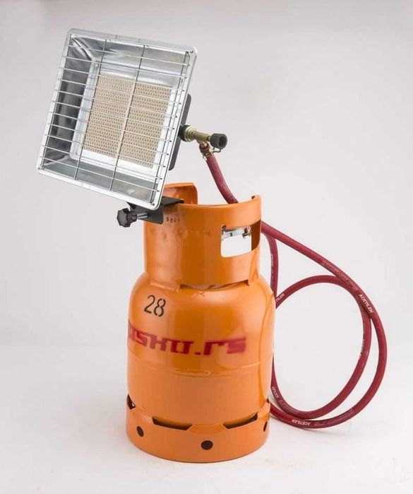 soba  pe gaz - 3480w - direct la butelie reseu incalzire camere