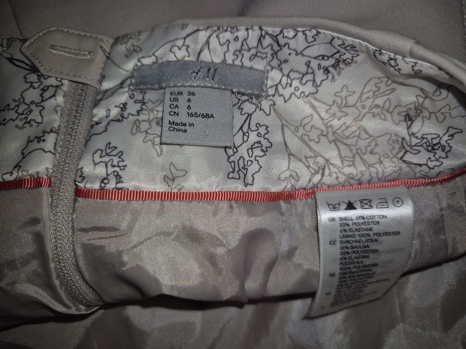 Vand fusta office H&M