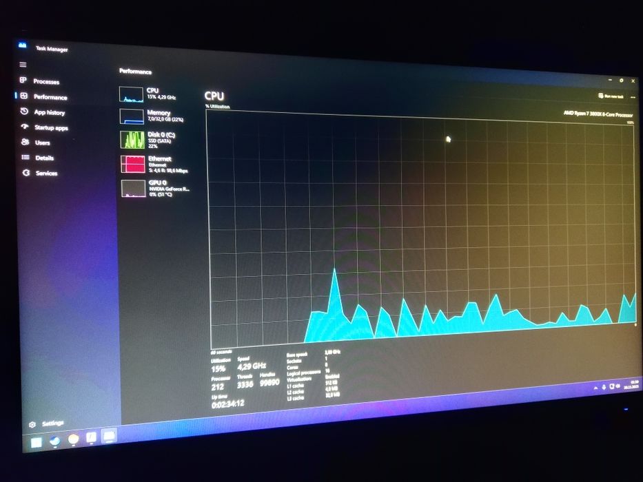 Vând PC GAMING, 3080 Ti ,AMD Ryzen 7 3800X + monitor 240Hz