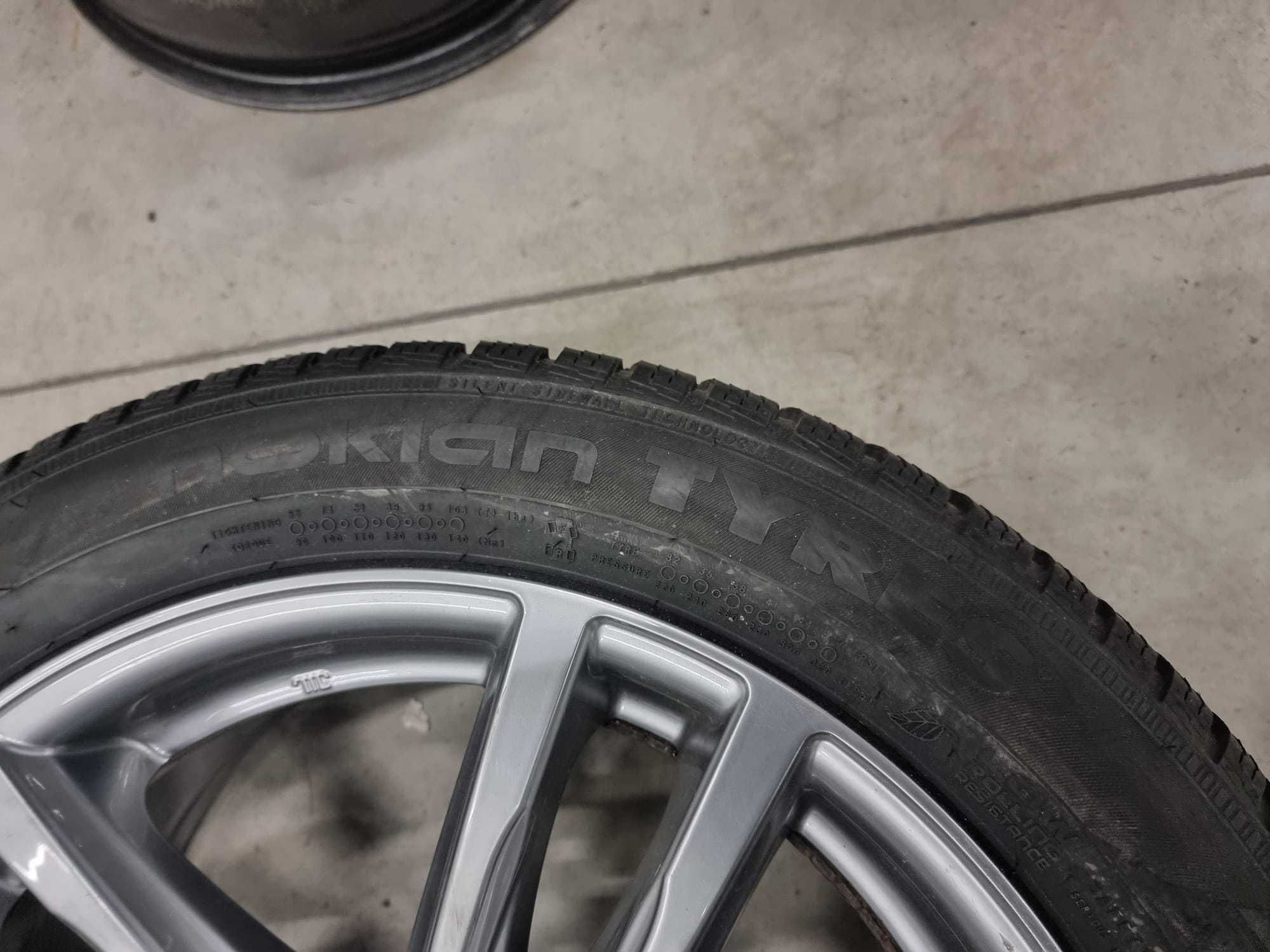 4 Anvelope de IARNA 225.50.18 'Nokian' [dot 2020] ; stare foarte buna