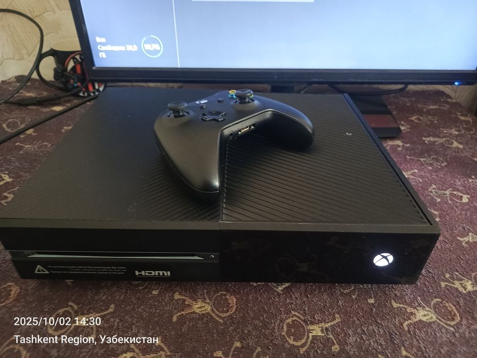 Xbox one 500gb oʻyinlari va 3 oy garantiyasi bor