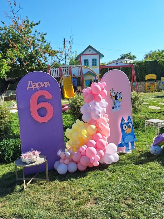 Украса и арка с балони