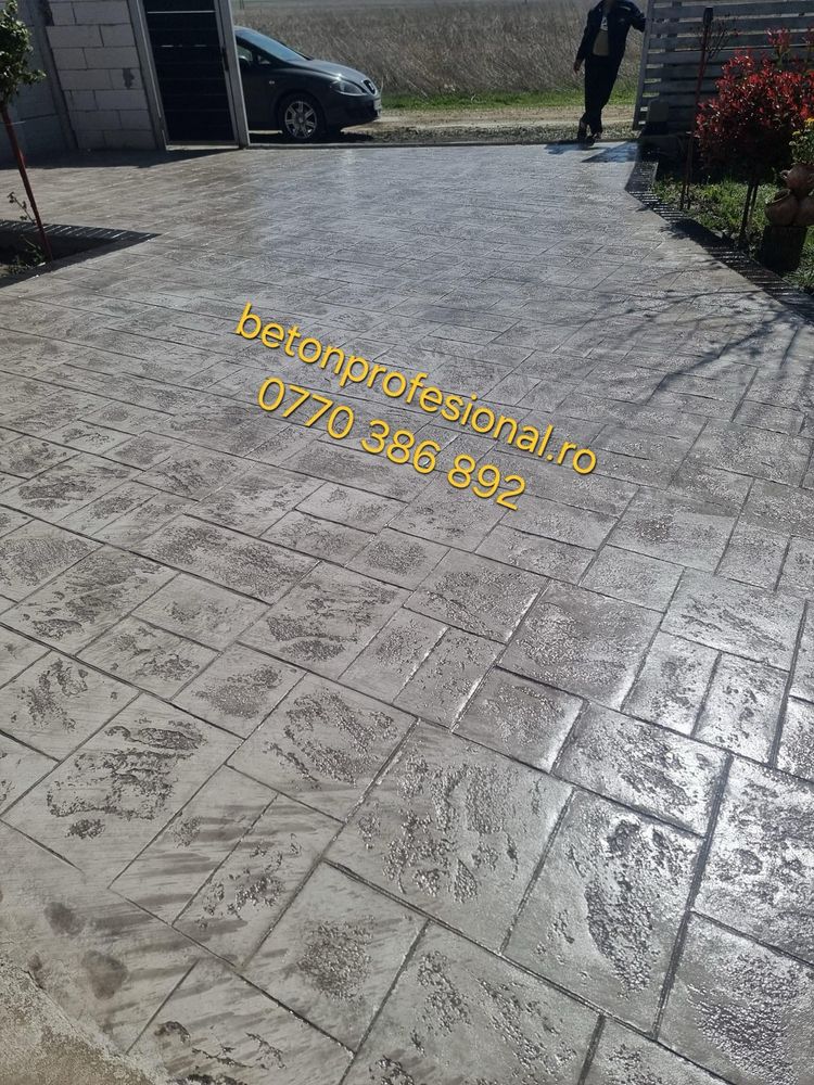 Beton amprentat