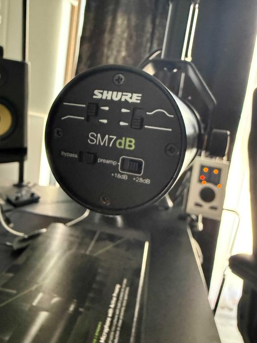 SHURE SM7DB Microfon de Podcast Active Dynamic stare perfectă garanție