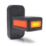 1 бр. ЛЕД LED тройни рогчета габарити НЕОН, е-маркиран 12-24V , Полша