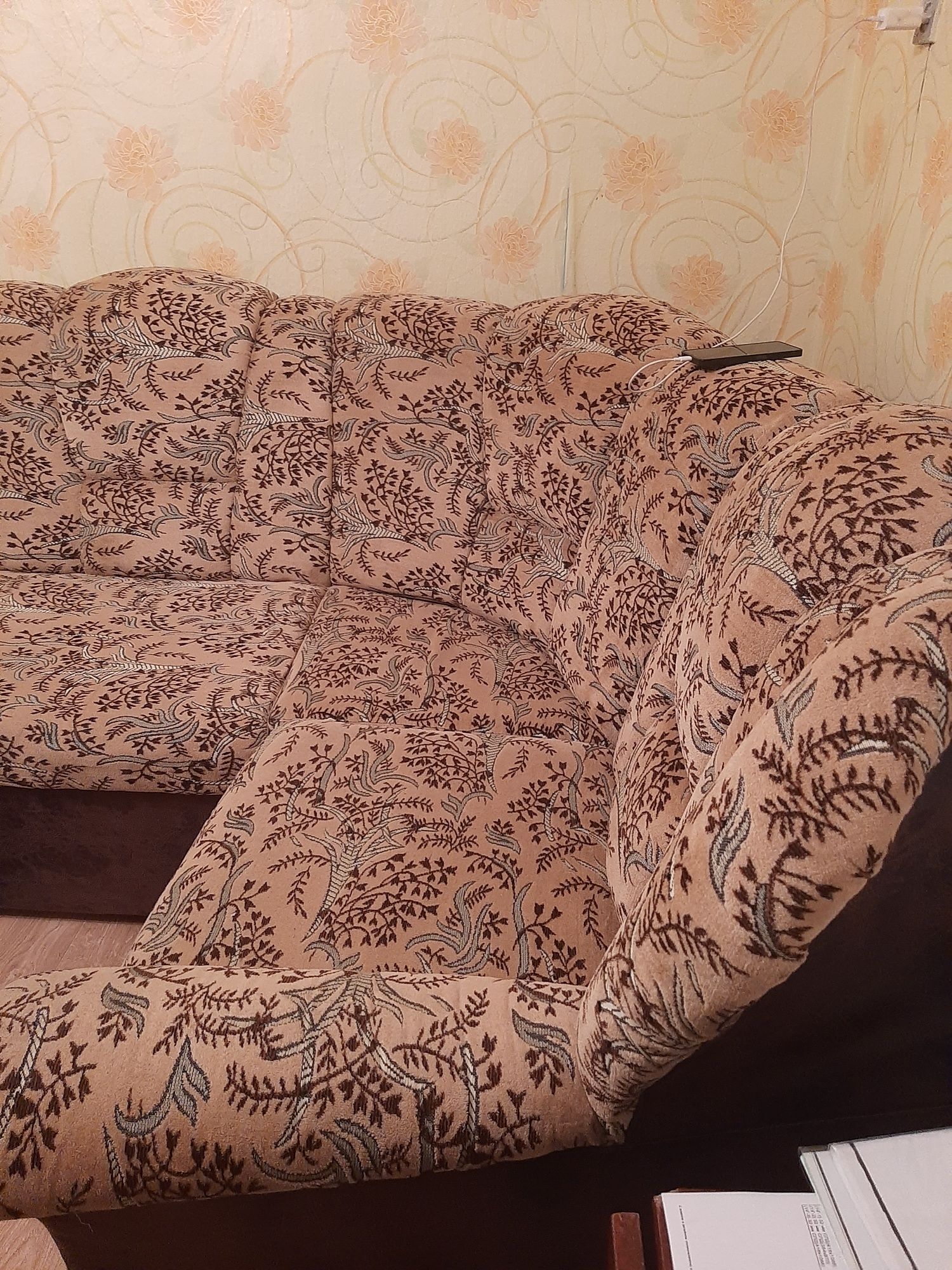 Диван угловой с креслом