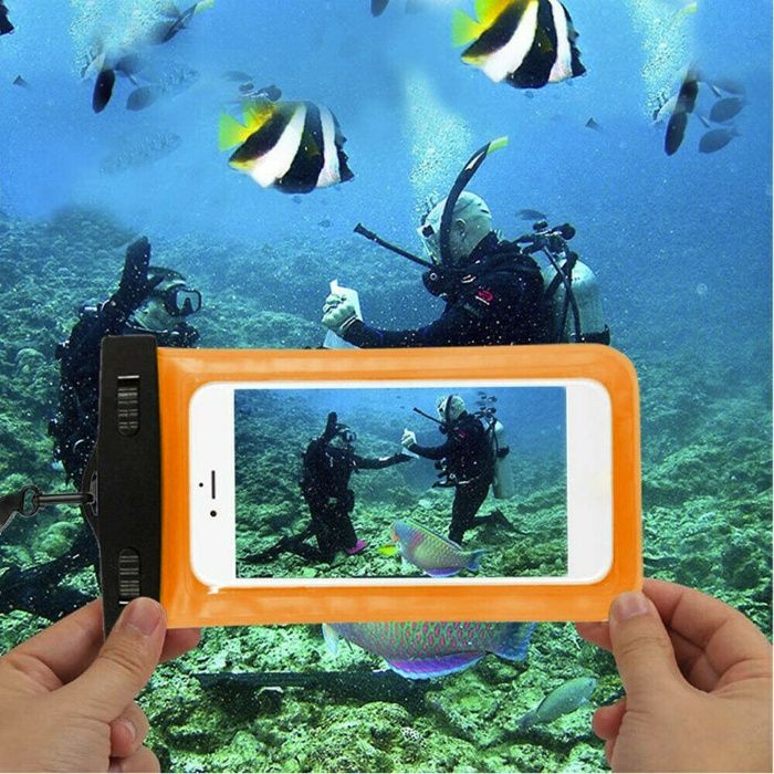 Водоустойчив калъф за смартфон телефон фотоапарат снимки под вода унив