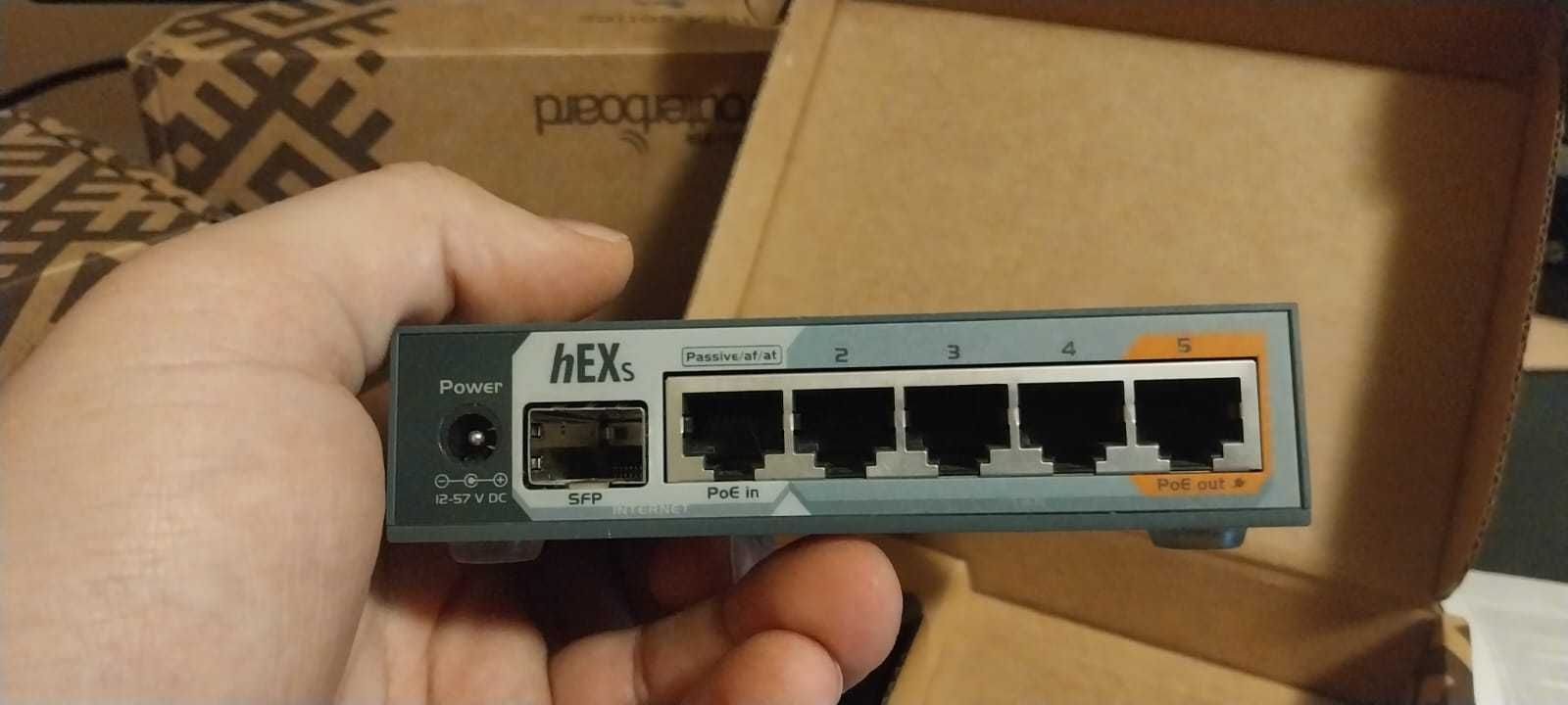 Router MIKROTIK Hex S (RB760iGS)