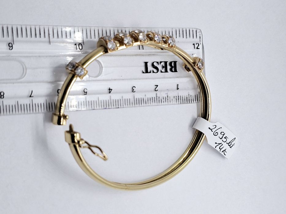 Vand bratara din aur 14 k 7 g cod 340