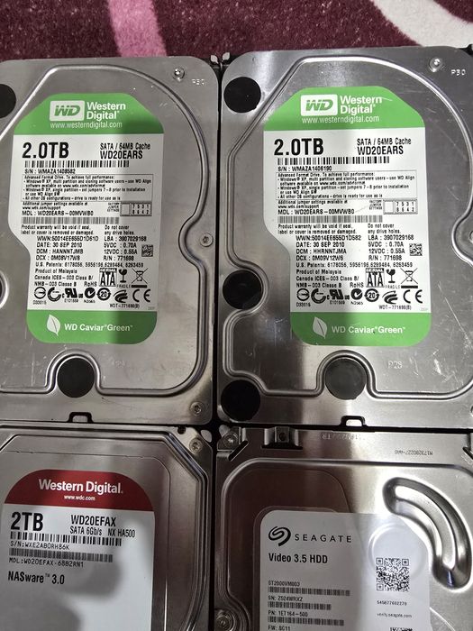 Hard-disk-uri 2TB pt PC și DVR