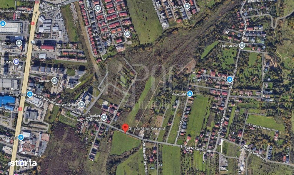 Teren intravilan pentru constructii de vanzare in Buna Ziua, Cluj