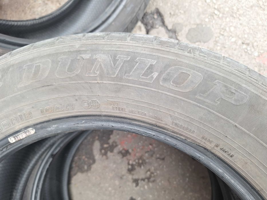 Летни гуми Dunlop 225/60/18 използвани с дот 45/2020