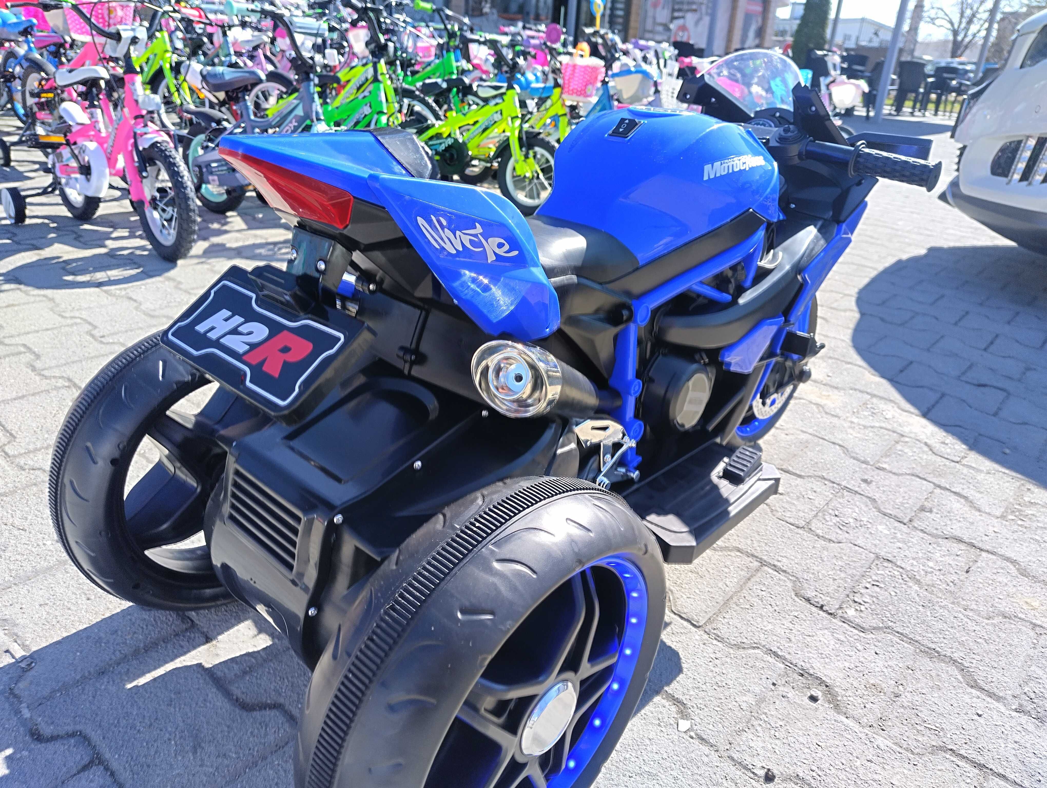 KAWASAKI акумулаторен мотор NINJA син