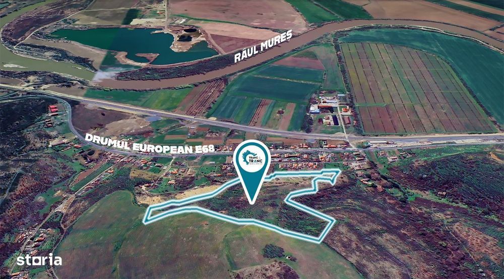 Teren de 6,35 ha pentru un complex turistic pe dealurile din Pauils