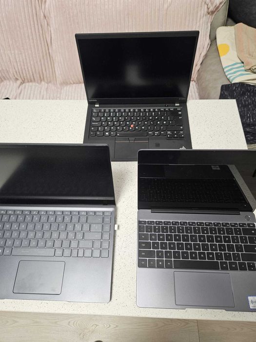 Laptop MSI, Lenovo X1 Carbon, Huawei Matebook 13