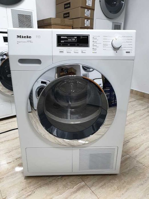 9кг Пара Miele Сушилня с термопомпа Миеле 12м Гаранция