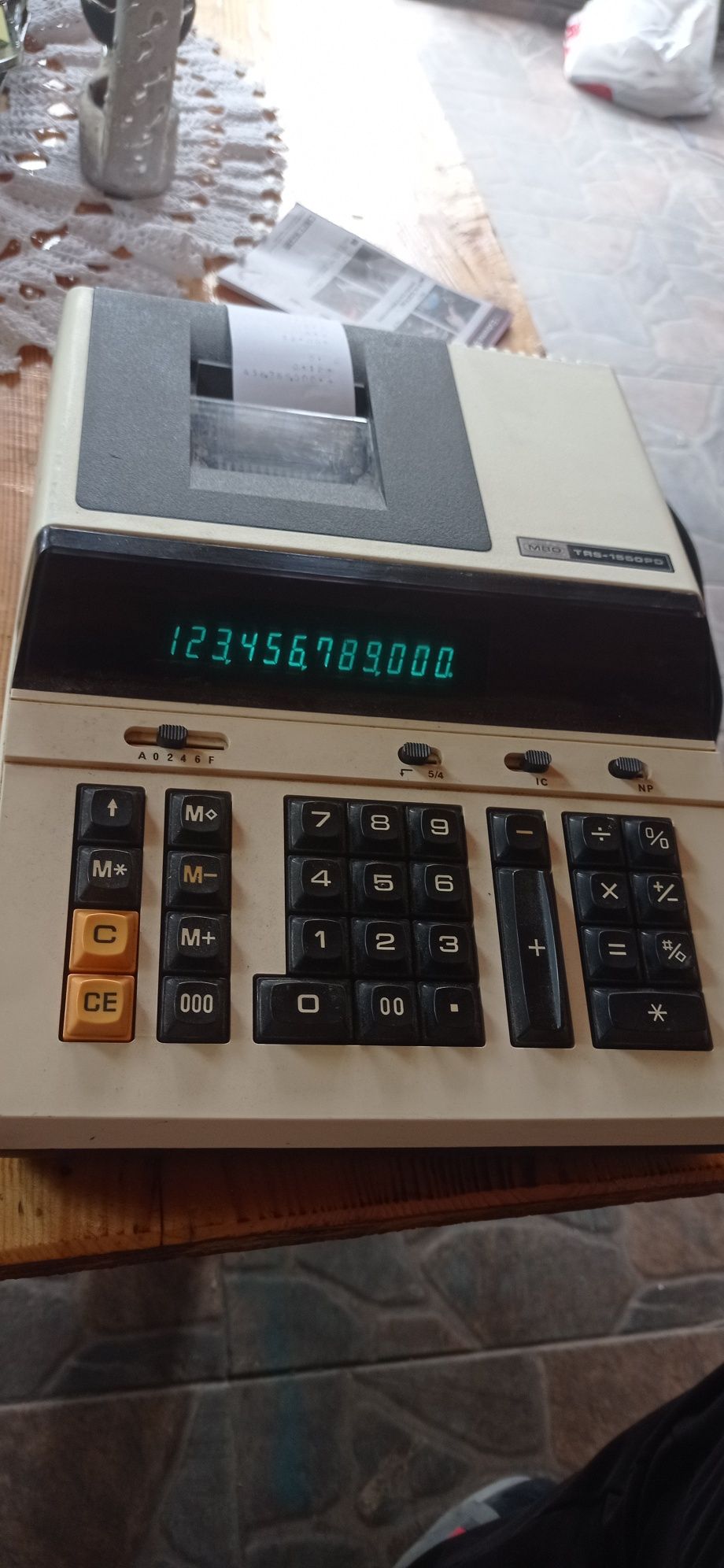 Calculator cu imprimare MBO TRS1550 PD